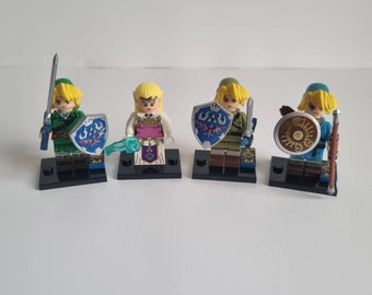 The Legend Of Zelda Custom Made Minifigures