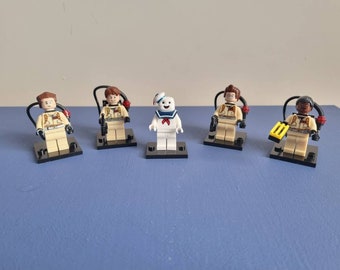 Ghostbusters Minifigures Set Of 5 Custom Made