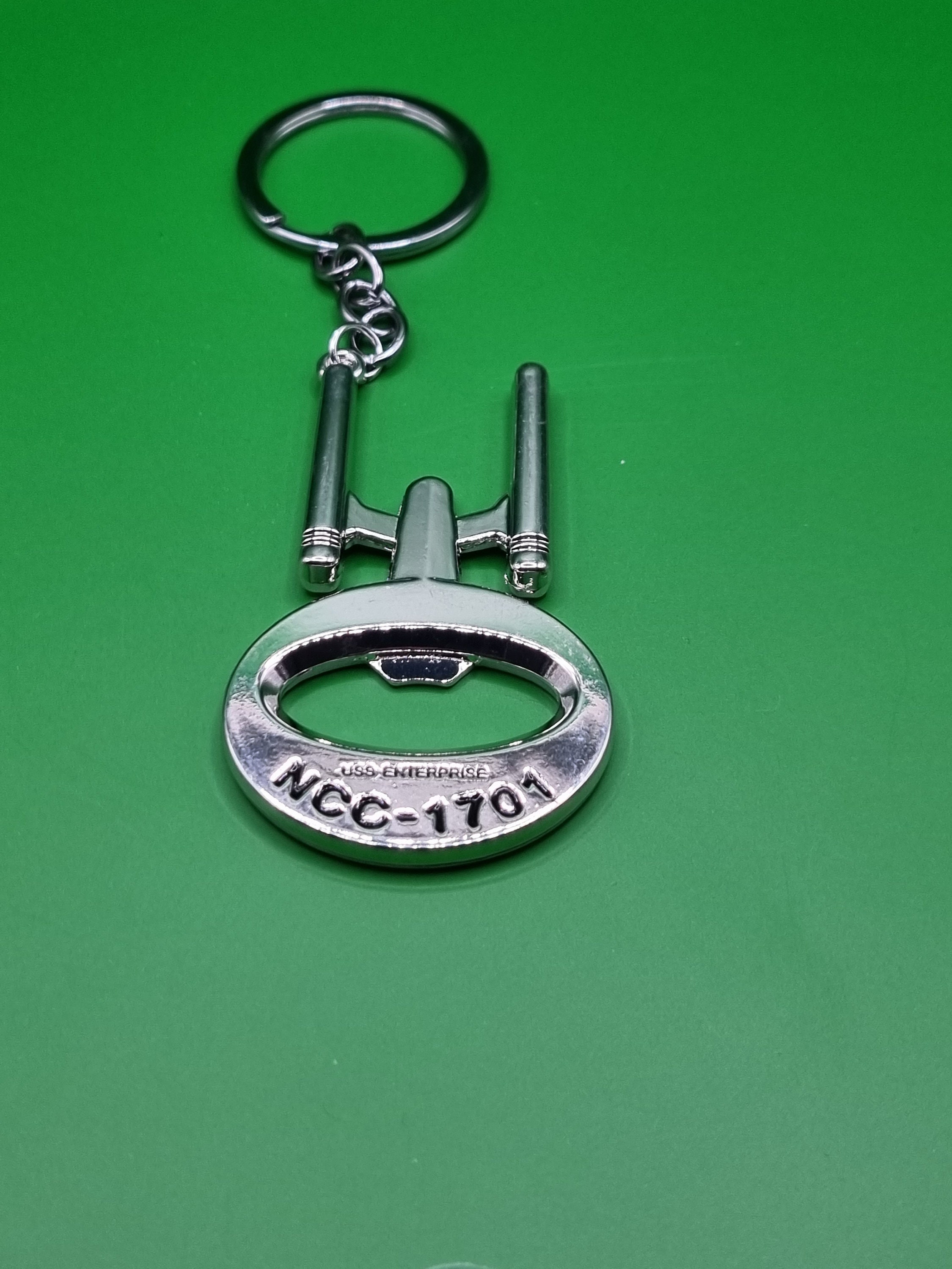 Star Trek Bottle Opener Key Chain Custom Made