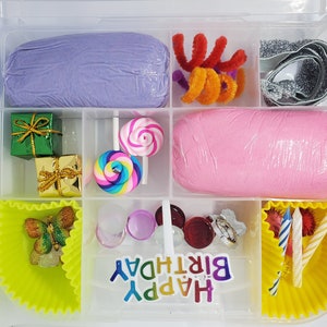 Children&#39;s Play Dough Sensory Kit Box