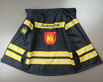 Feuerwehr Weste, wahlweise aus Softshell, Canvas oder Sommersweat, personalisierbar