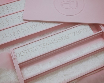 Essential Number Stamp Set | Essential Grammar Stamp Set | Number and Grammar Font Set | 3D Cookie Stamps | Custom Cookie Cutter and Stamp