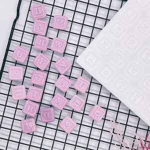 Embossing Tool Set Alphabet BLOCK (19.05 mm) main image 1