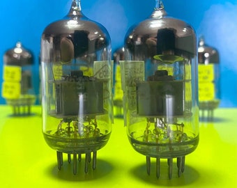 Lot De 10 Tubes 6N2P-EV Voskhod (logo Fusée) - NOS Années 1970,真空管 électronique