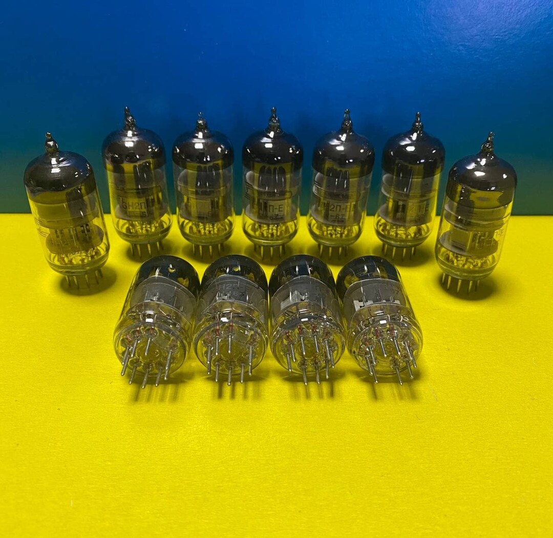 2pcs 6N2P-E 6н2п-e ECC83 12AX7 Soviet Audio Tubes - Etsy