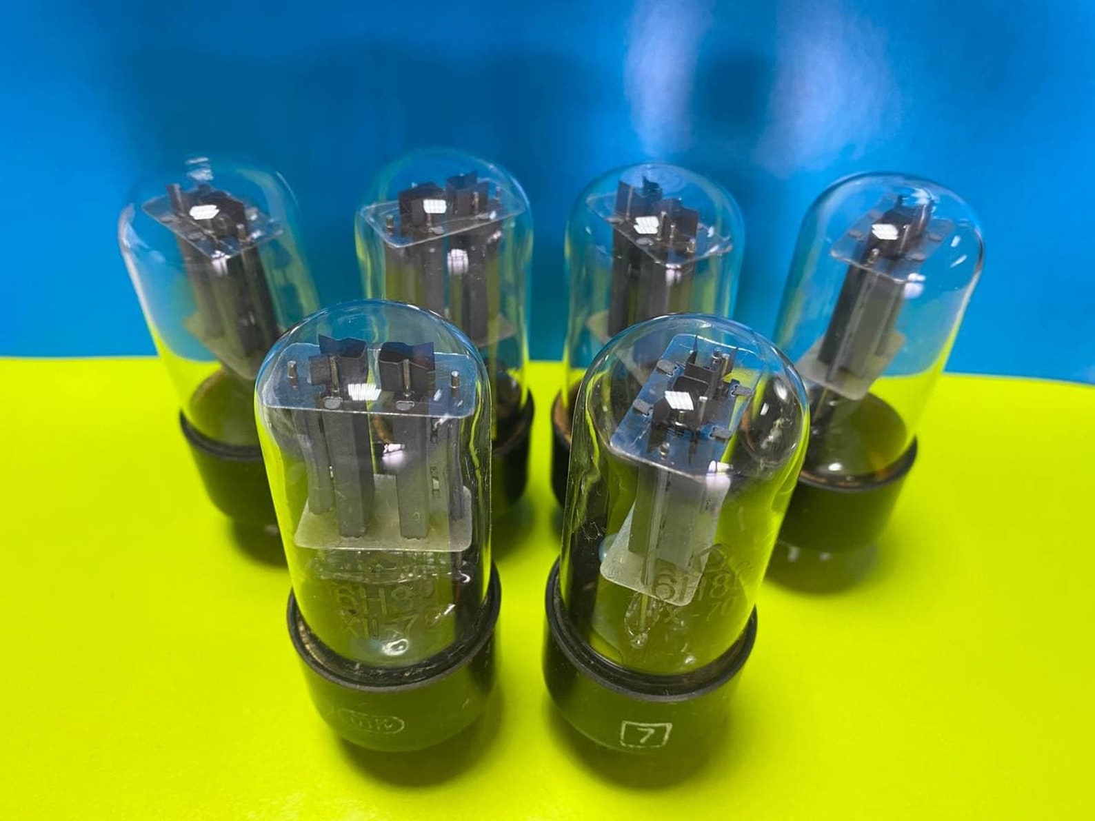 2pcs 6N8S 6sn7 6н8с Soviet Vacuum Tubes / Fonon Novosibirsk Etsy