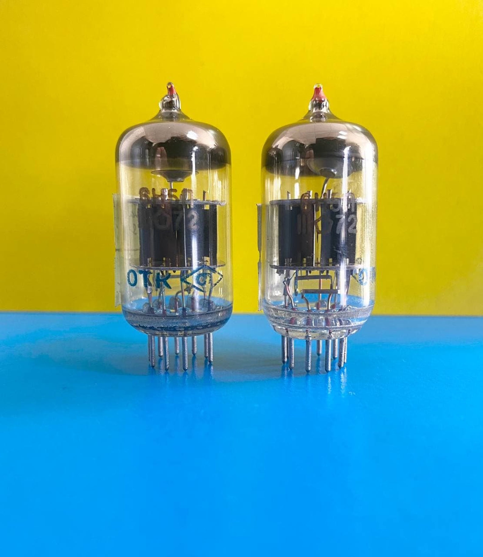 2pcs 6N5P 6н5п Tubo de vacío soviético / triodo miniatura - Etsy México