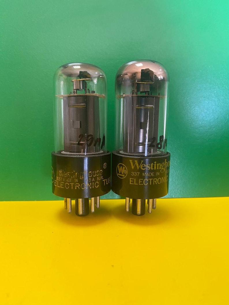 6V6GT Electron Vacuum Tubes / Brand Westinghouse / Canada / Etsy