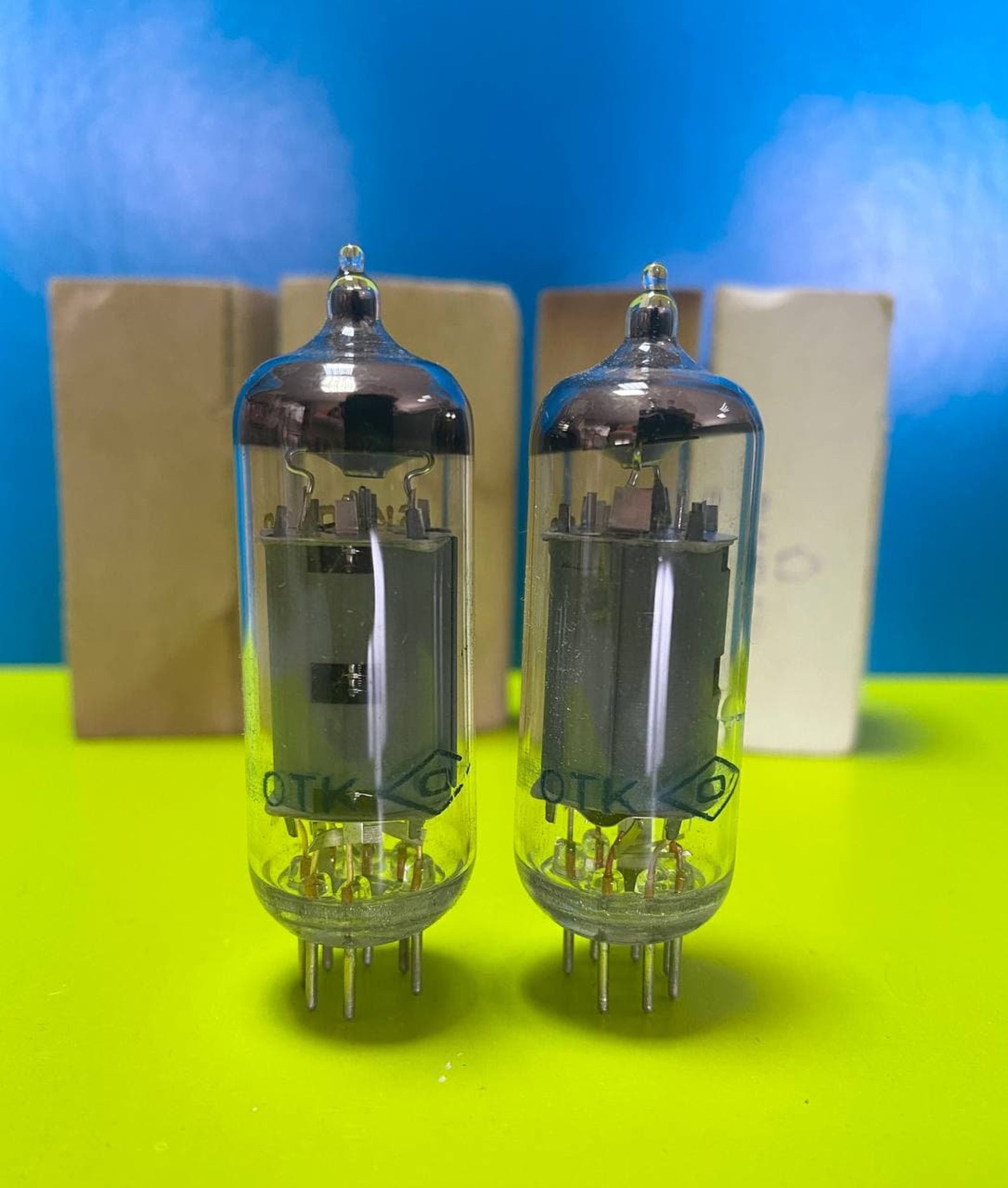 2pcs 6k4p-ev 6к4п-ев ef93 6ba6 soviet vacuum tubes ussr | Etsy