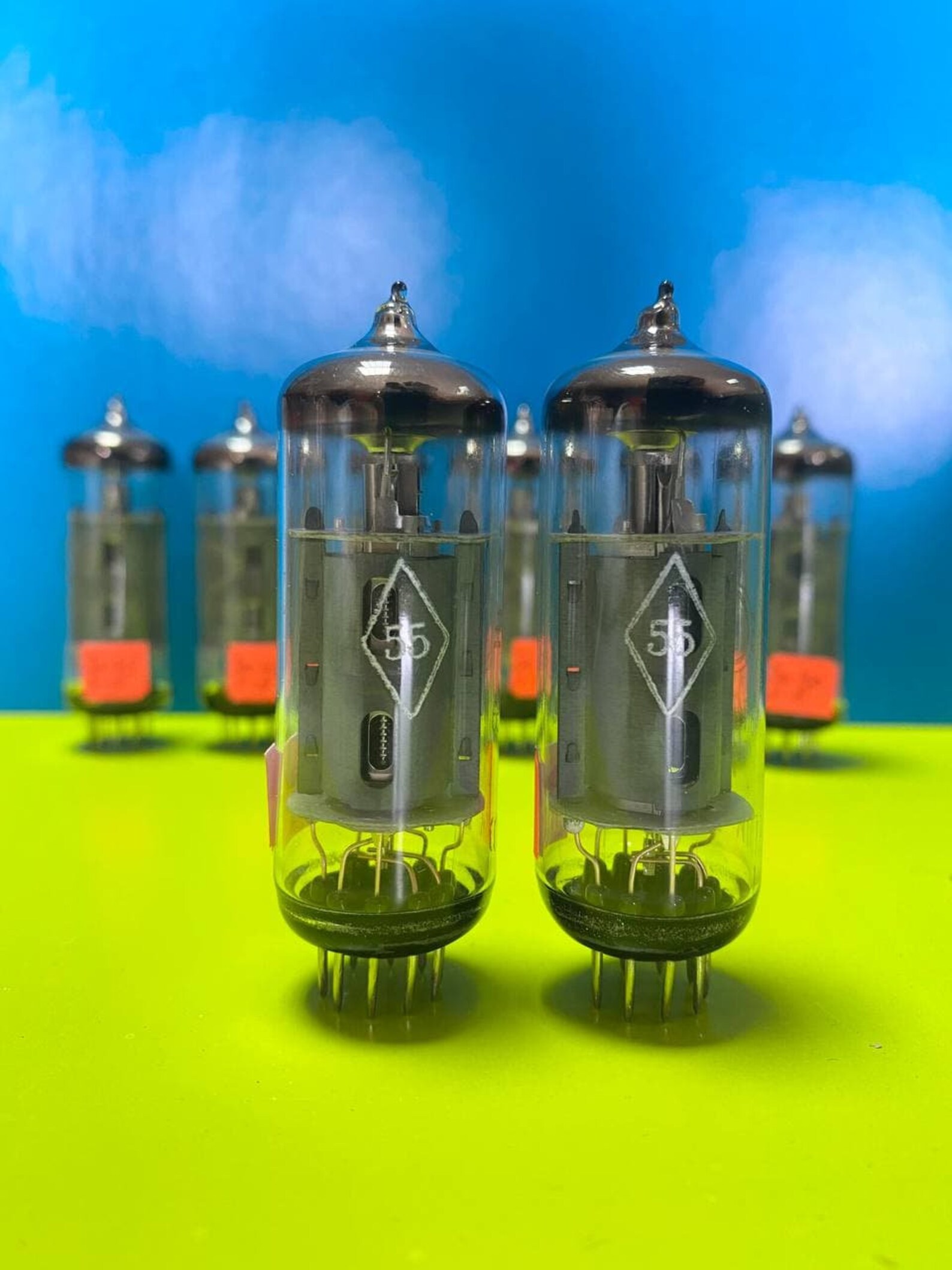 2pcs 6p1p-ev 6п1п-ев 6p1 vacuum tetrod svetlana / same date | Etsy