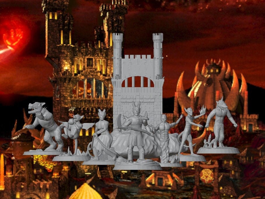 Heroes of Might and Magic 3 - Inferno - 3D Printable Files
