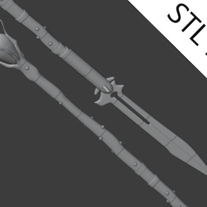 Dragon Age - Staff of Parthalan - 3D Printable File