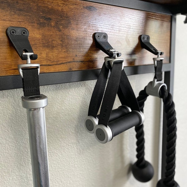 Tonal Accessory wall mount brackets (set of 4) with screws. Multipurpose Hooks for Home Improvement.