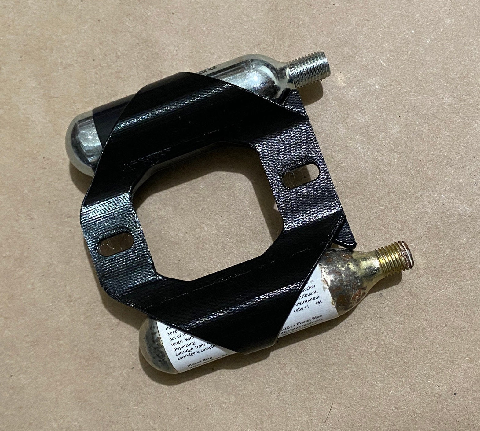 Bike CO2 Cartridge Water Bottle Mount Holder. Double CO2 Etsy