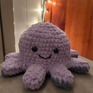 Crotched Pastel Reversible Octopus Amigurumi