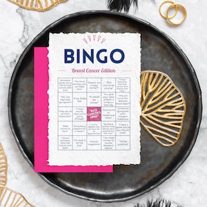 Bingo del cancro al seno: un regalo divertente e spensierato