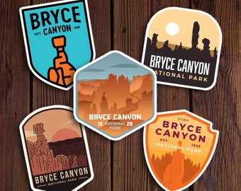 Bryce Canyon National Park Travel Utah Usa State Park Vinyl Decal Wall Laptop Bumper Sticker 5 