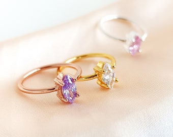 Personalized Family Birthstone Rings, Personalized Jewelry, Birthstone Ring for Mom, Birthstone Jewelry, Dainty Ring