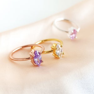 Personalized Family Birthstone Rings, Personalized Jewelry, Birthstone Ring for Mom, Birthstone Jewelry, Dainty Ring