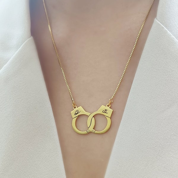 Handcuff Necklace Etsy