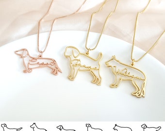 Personalized Dog Necklace With Name,Custom Pet Necklace,Animal Pet Memorial Gift,Pet Remembrance Necklace,Gift for Her,Gift for Pet Lover