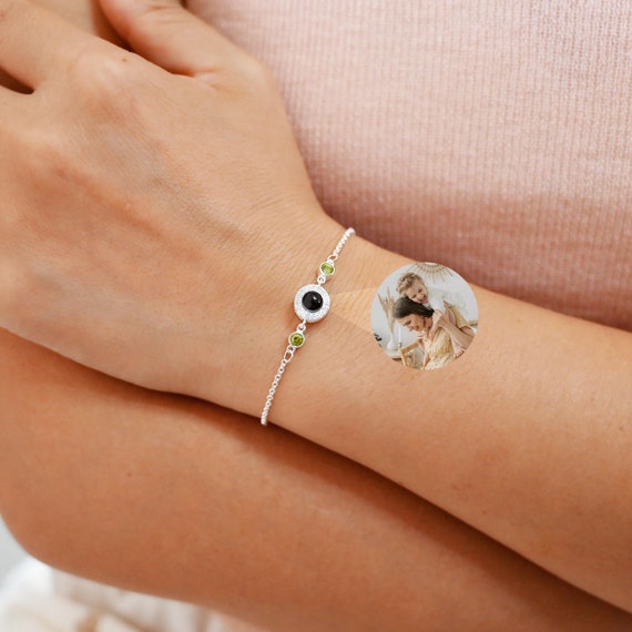 Braccialetto Personalizzato Con Collegamento A Cuore Con
