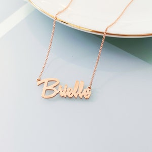 Personalized Name Necklace,Customized Name Jewelry,Two Name Necklaces,Gift For Mom image 6