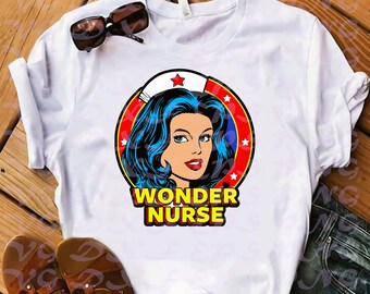 Wonder Nurse Svg Etsy