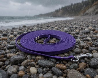 BioThane® Dog Training Long Line | Waterproof Lead, Stainless Steel
