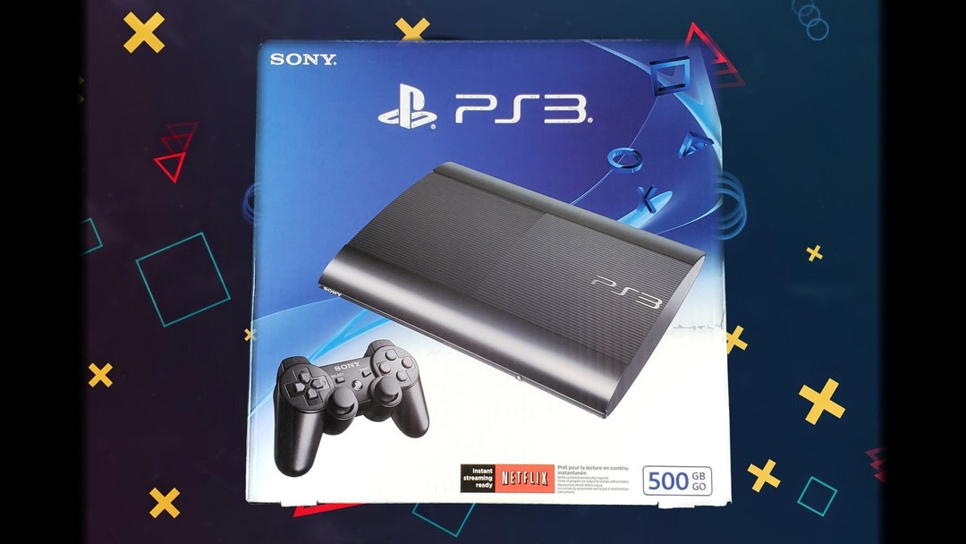 Vintage PS3 System Etsy