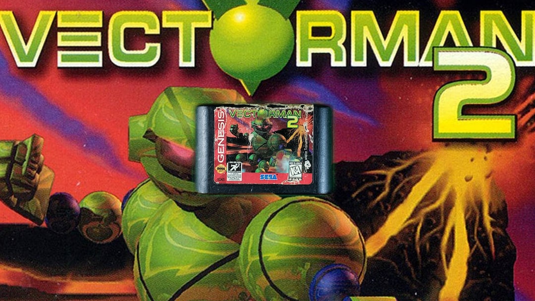 Vectorman 2【新品未開封・genesis北米版】 Vectorman 2 Genesis NTSC Box Art Case Insert Cover Only | eBay