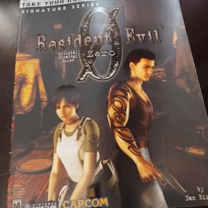 Vintage Resident Evil Zero Strategy Guide