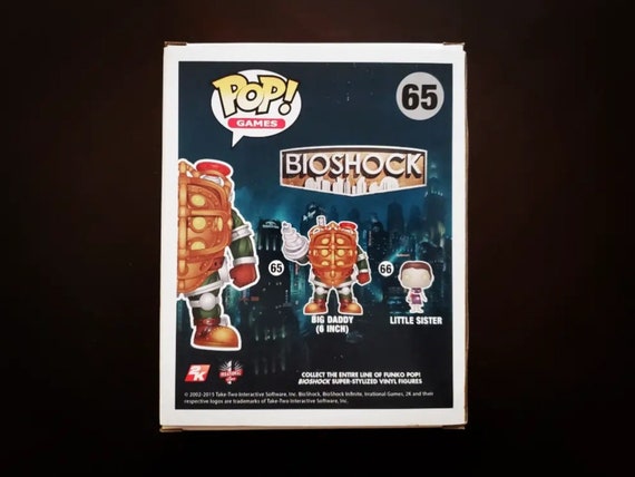 tragt sand Karu Vintage Brand New Funko Pop Bioshock Evil big Daddy - Etsy