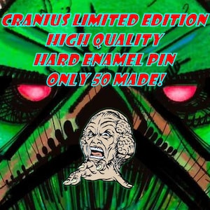 Cranius Limited Edition High Quality Hard Enamel Pin