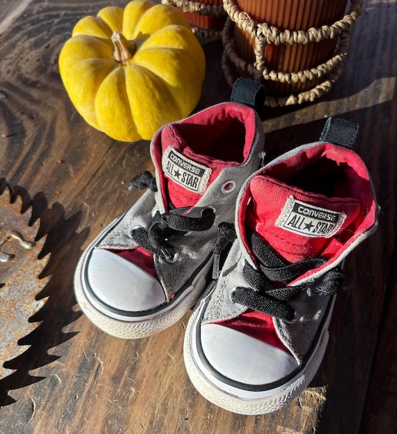 Baby Chuck Taylor Converse All Star US Size Toddler Red Black