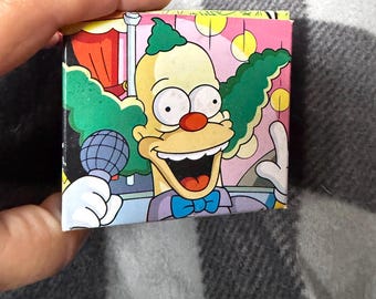 Burger King Krusty Talking Watch NIB Vintage 2002 Collectible Simpsons