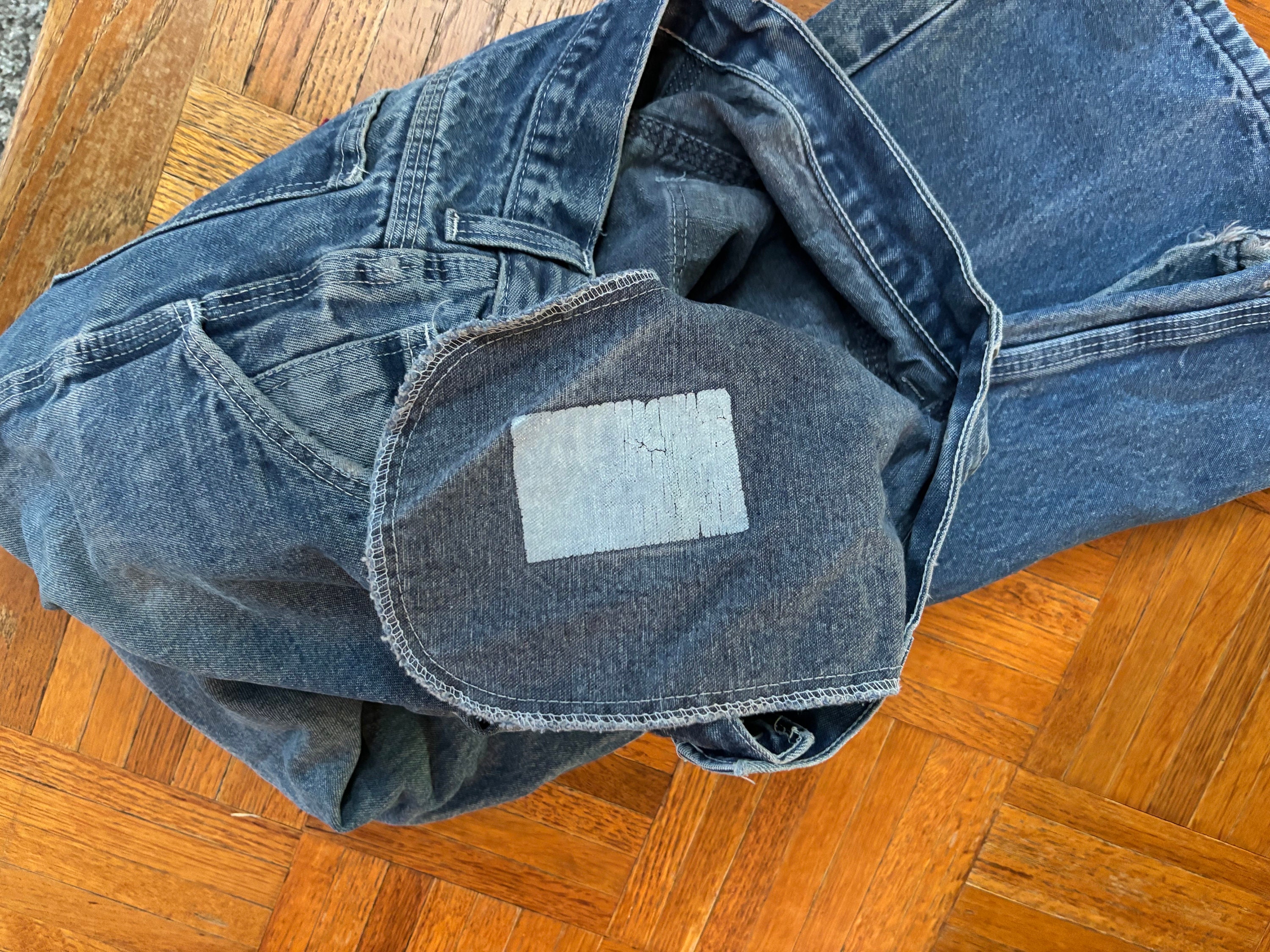 Dickies Vintage Ladies Utility Jeans Carpenter Pants 1990's