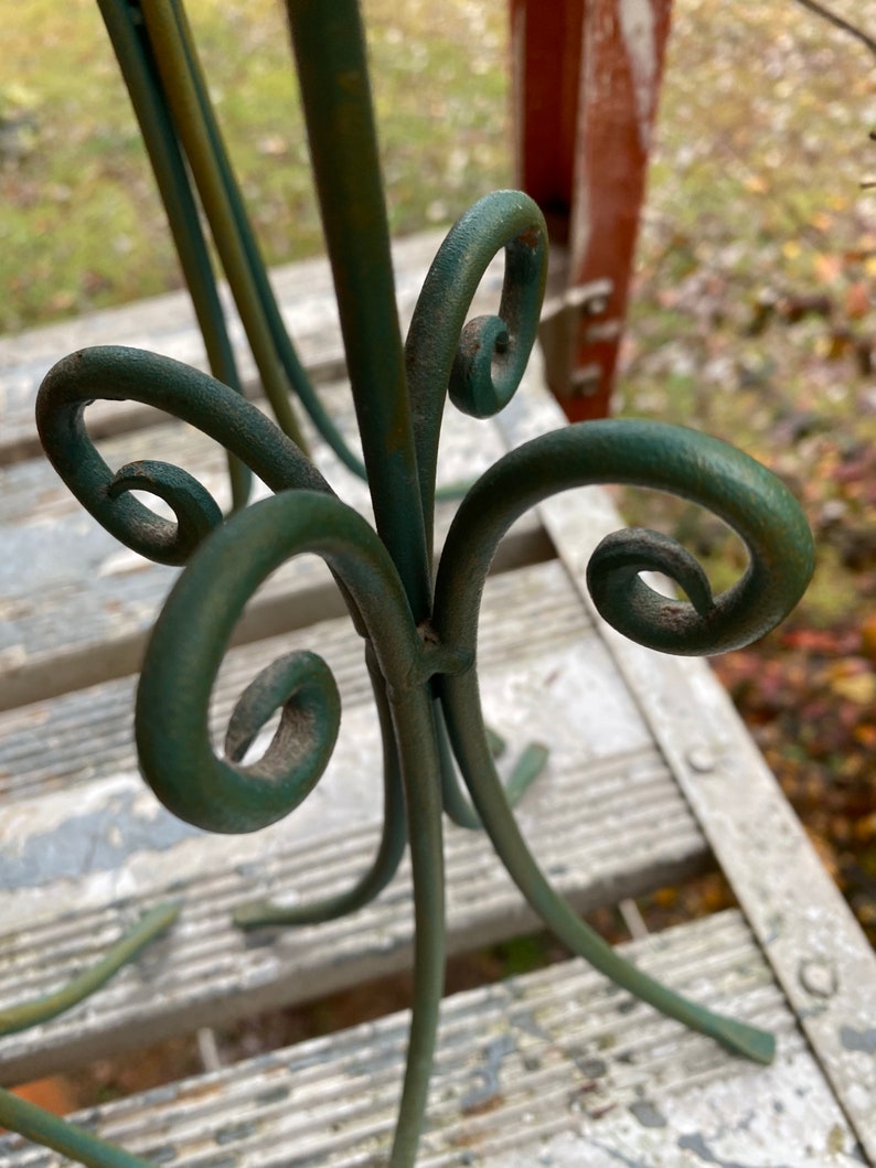 Wrought Iron Pillar Candle Holders Set of 3 Tall Medium and Etsy