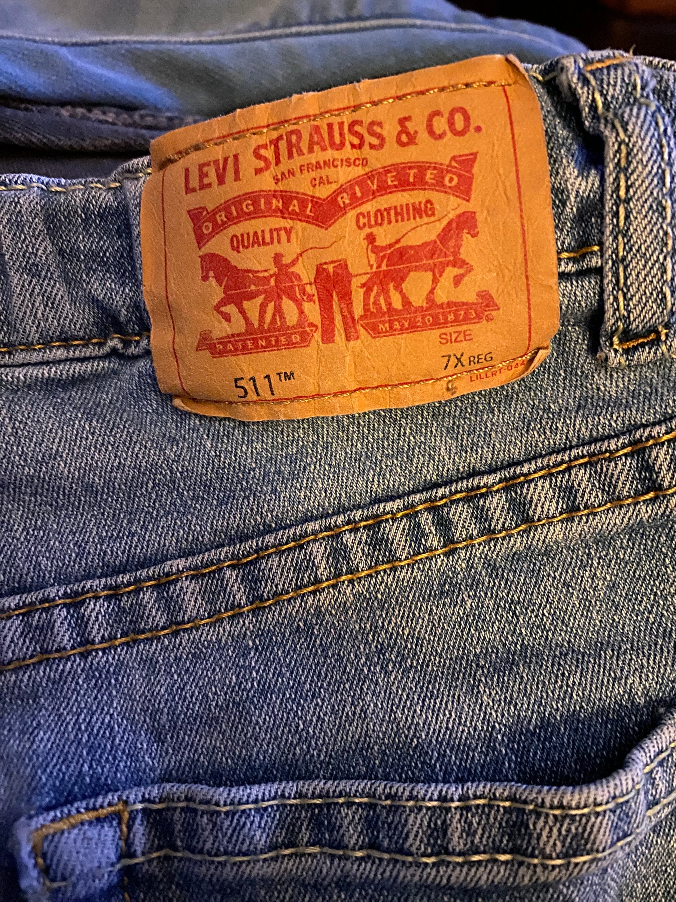 Do levis 511 shrink sales