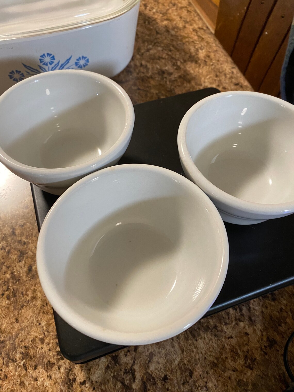 Sterling L. Custard Cups Vitrified China East Liverpool Ohio Etsy