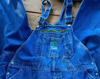 Bib-overall Vintage tweedehands
