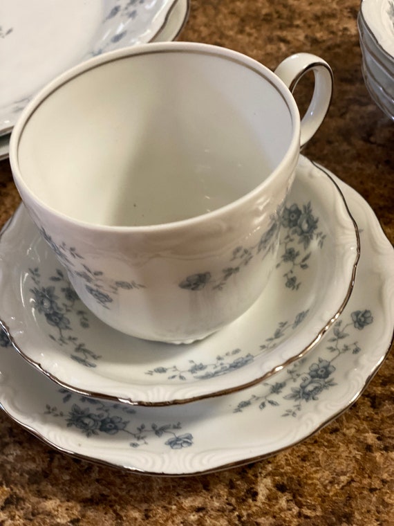 Johann Haviland　アンティーク　ティーセット Johann Haviland Bavaria Germany Vintage 3-piece Set Embossed China