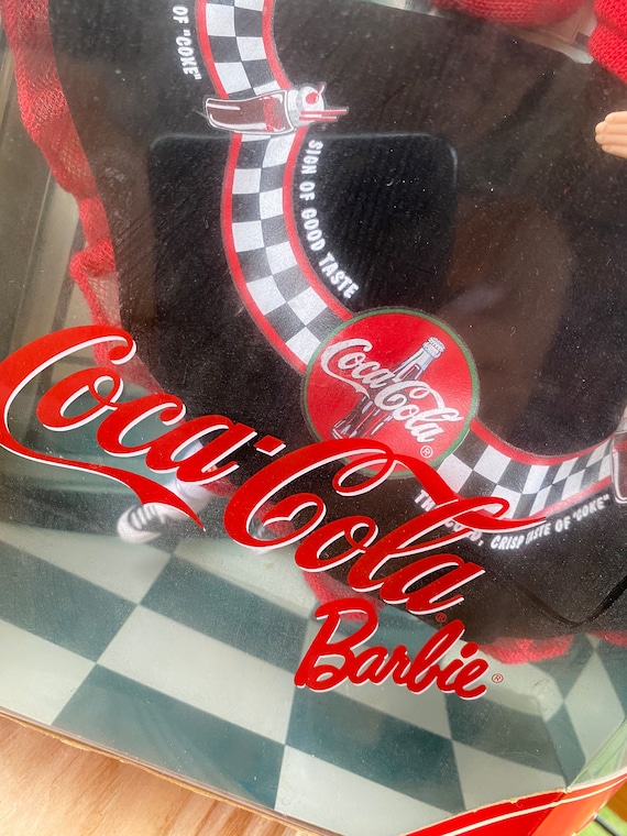 Coca-cola Barbie Collector Addition Vintage 1999 Soda Fountain