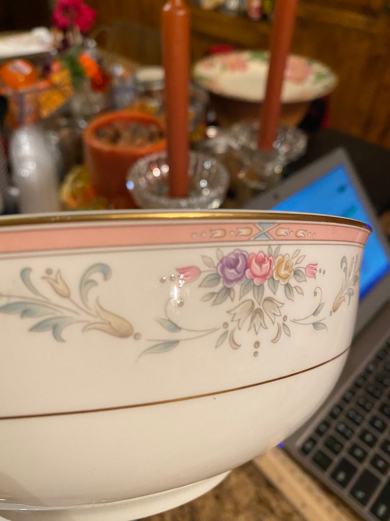 Christopher Stuart Serving Bowl Spring Crest Bone China Thailand Y1013 ...