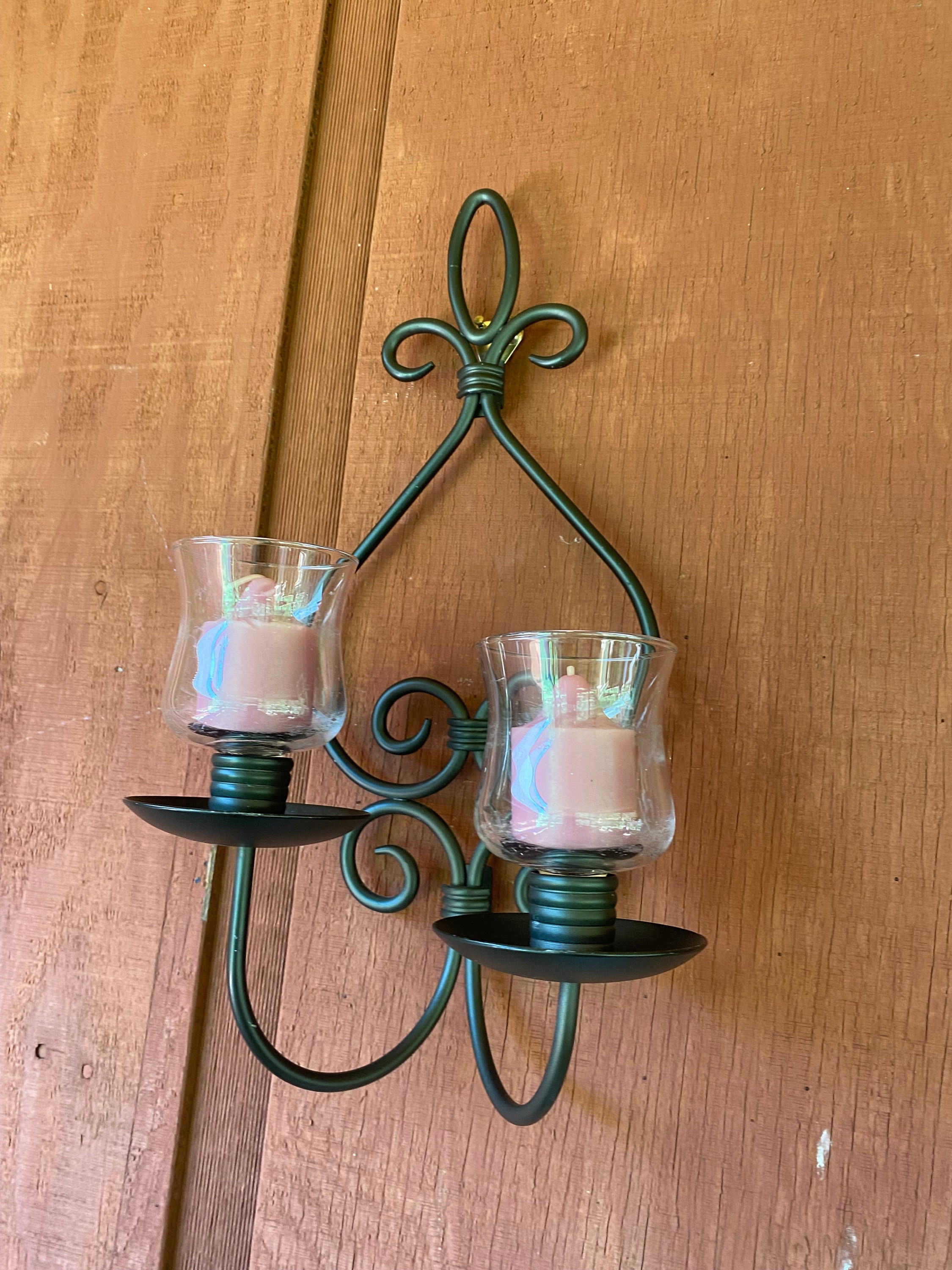 （②）　キャンドル Prism Candle Holder In Antique Glass Candle Holders Replacement