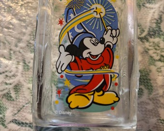 Commemorative Mickey 2000 Glass Disney McDonalds Collection Vintage