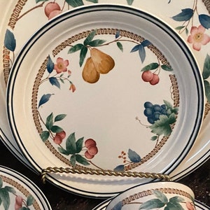 Keltcraft Irland von Noritake Salatteller Nature’s Bounty 1990er Jahre Muster #9199 Irland Keine Chips oder Risse! Vintage Noritake-Keramik