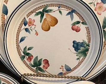 Keltcraft Ireland by Noritake Salad Plate Nature’s Bounty 1990’s Pattern #9199 Ireland No chips or cracks! Vintage Noritake