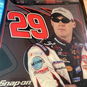 Kevin Harvick Limited Edition Wooden Clock Jebco Clock # 000487 of 5000 NASCAR Officially Licensed
