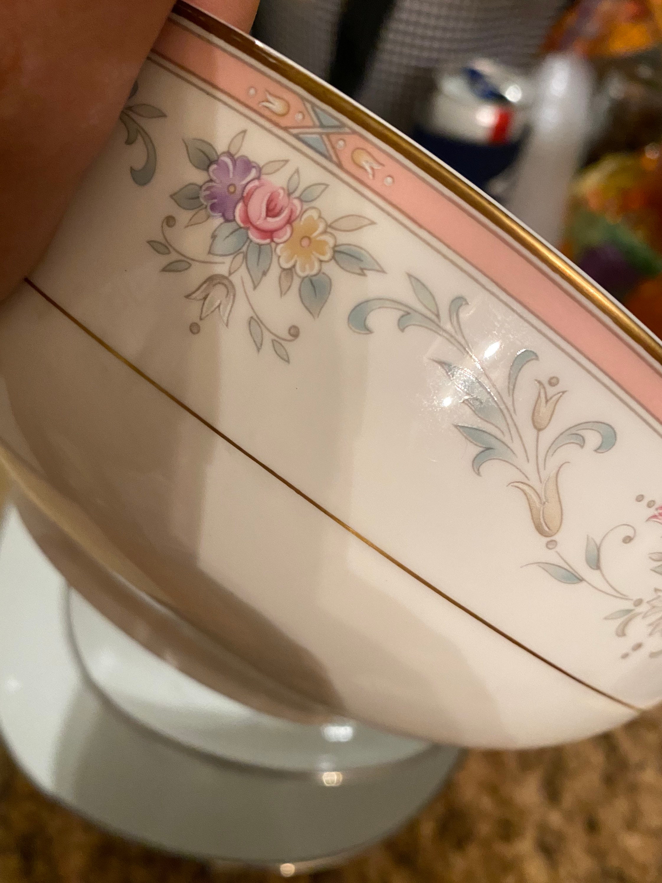 Christopher Stuart Serving Bowl Spring Crest Bone China Thailand Y1013 ...